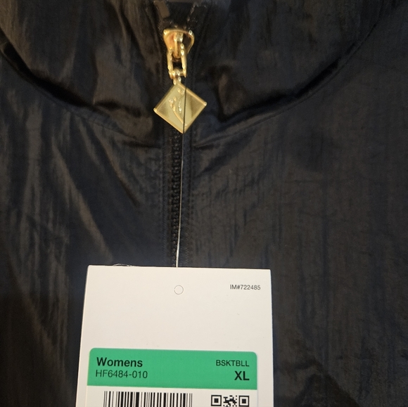 Nike Women's WNBA Black Woven Jacket: LIMITED EDITION: NEW WITH TAGS: SIZE XL - Picture 6 of 9